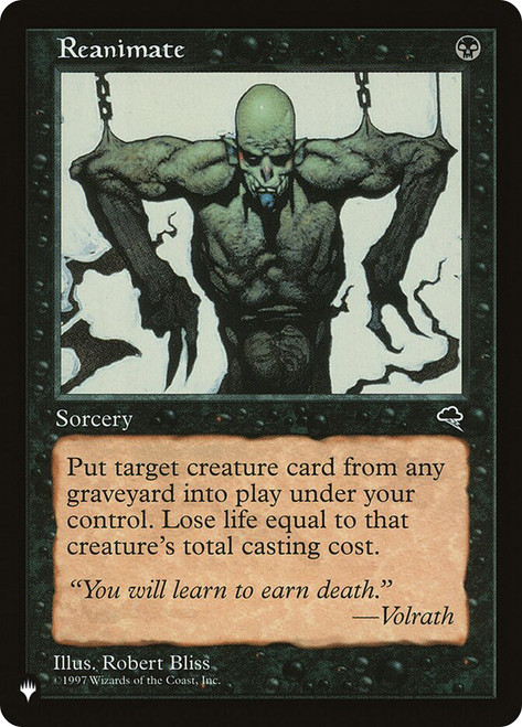 Reanimate\nPlaneswalker Symbol Reprints\nSingle\nMagic The Gathering