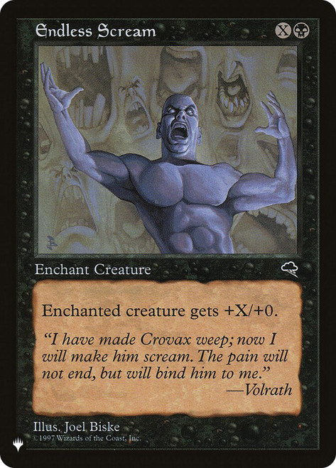 Endless Scream\nPlaneswalker Symbol Reprints\nSingle\nMagic The Gathering