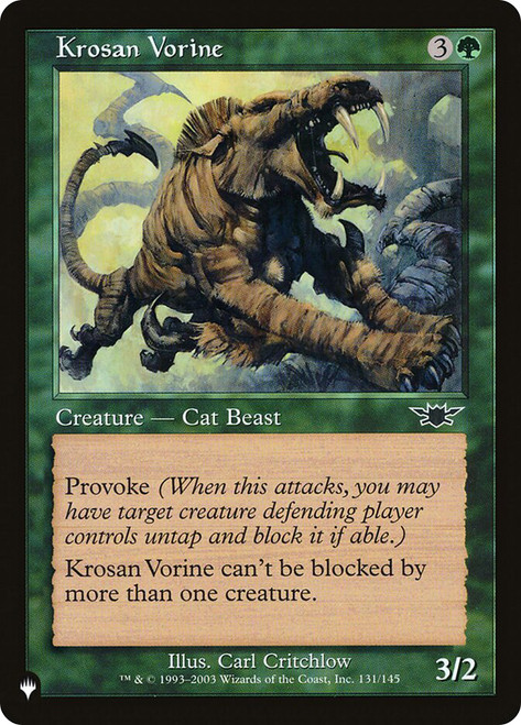 Krosan Vorine | Legions | Star City Games