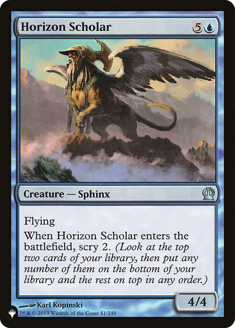 Horizon Scholar\nPlaneswalker Symbol Reprints\nSingle\nMagic The Gathering