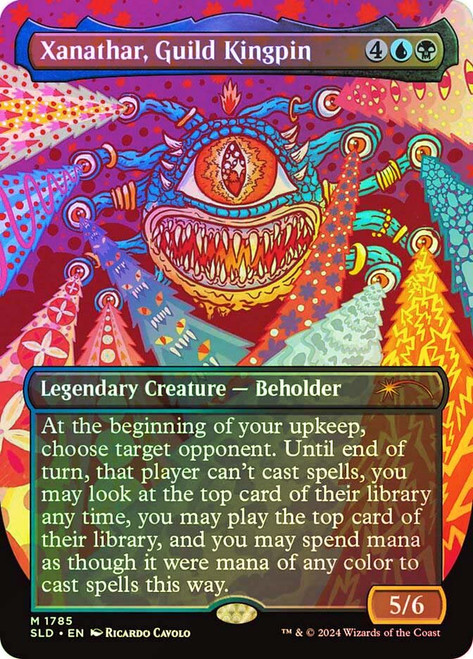 Xanathar, Guild Kingpin (Dungeons &amp; Dragons) (Secret Lair) (Borderless)\nPromo: General\nSingle\nMagic The Gathering