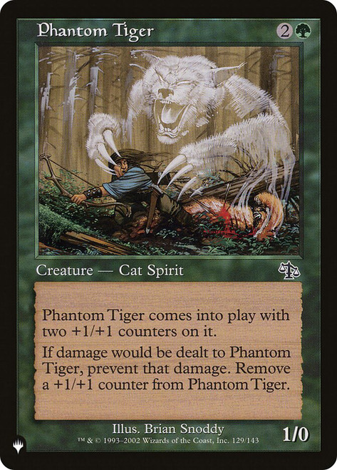 Phantom Tiger\nPlaneswalker Symbol Reprints\nSingle\nMagic The Gathering