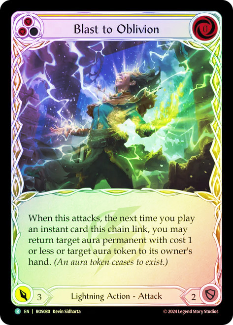 Blast To Oblivion Yellow