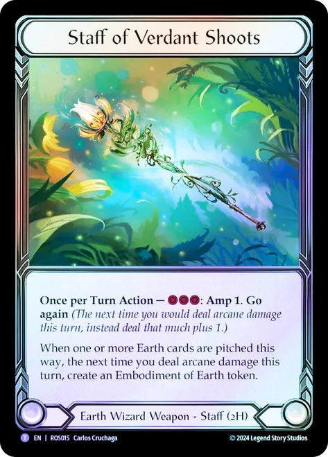 Staff Of Verdant Shoots