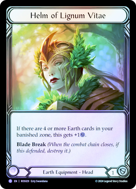 Helm Of Lignum Vitae