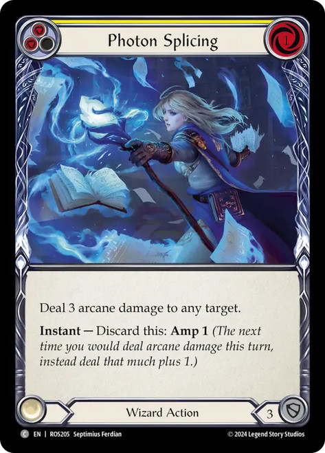 Photon Splicing Yellow