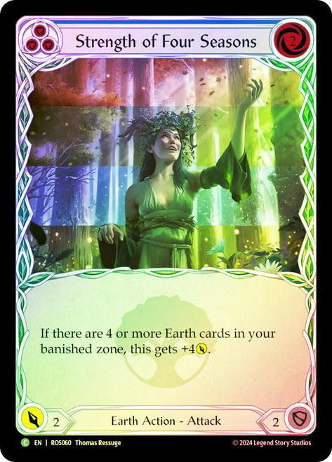 Strength of Four Seasons Blue Singles