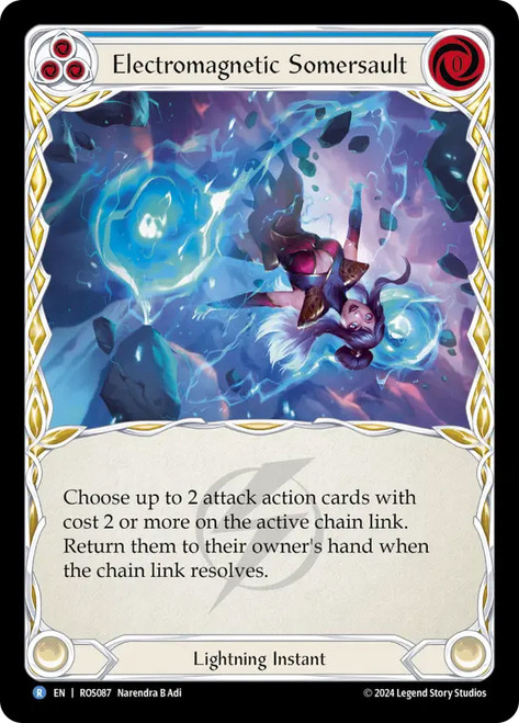 Electromagnetic Somersault Blue Singles