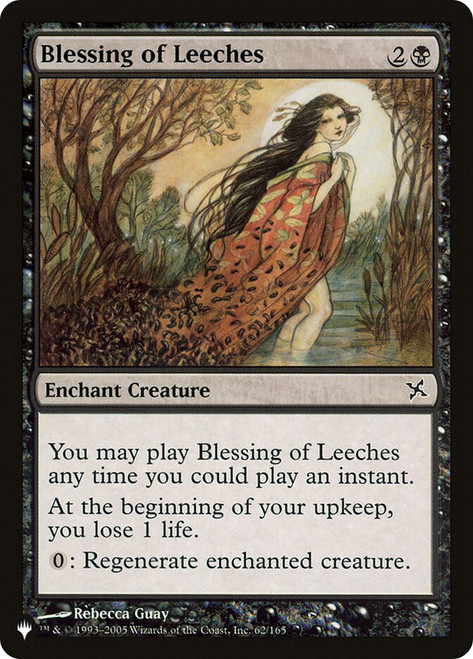 Blessing of Leeches\nPlaneswalker Symbol Reprints\nSingle\nMagic The Gathering