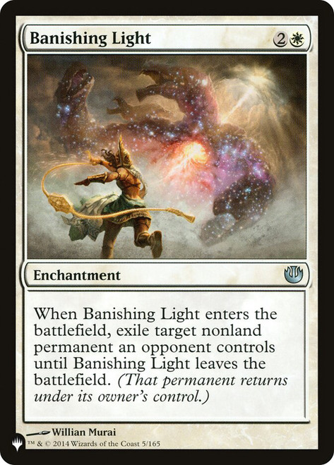 Banishing Light\nPlaneswalker Symbol Reprints\nSingle\nMagic The Gathering