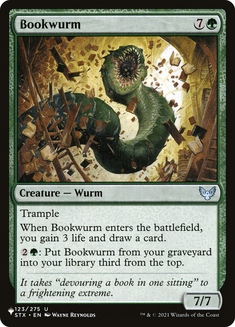 Bookwurm\nPlaneswalker Symbol Reprints\nSingle\nMagic The Gathering