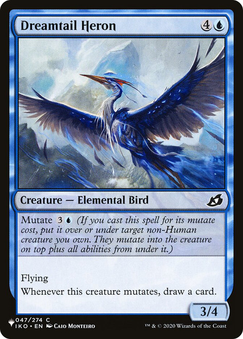 Dreamtail Heron\nPlaneswalker Symbol Reprints\nSingle\nMagic The Gathering