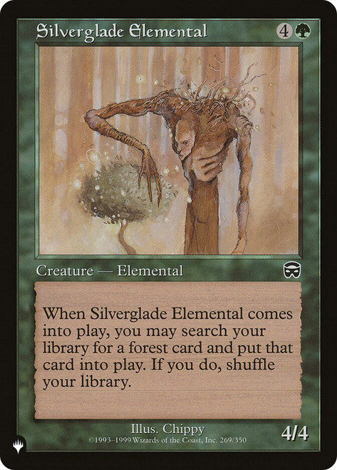 Silverglade Elemental\nPlaneswalker Symbol Reprints\nSingle\nMagic The Gathering