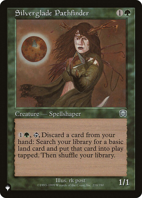 Silverglade Pathfinder\nPlaneswalker Symbol Reprints\nSingle\nMagic The Gathering