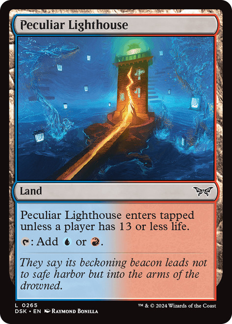 Peculiar Lighthouse\nDuskmourn: House of Horror\nSingle\nMagic The Gathering