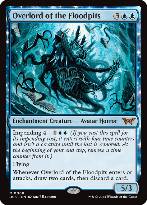 Overlord of the Floodpits\nDuskmourn: House of Horror\nSingle\nMagic The Gathering
