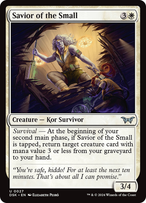 Savior of the Small\nDuskmourn: House of Horror\nSingle\nMagic The Gathering