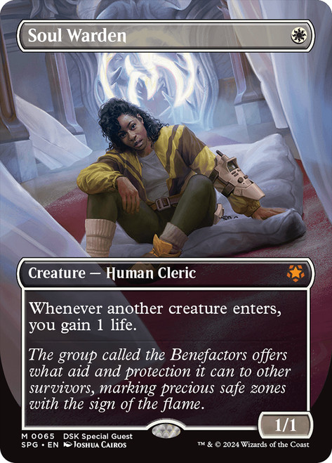 Soul Warden (Borderless)\nSpecial Guests\nSingle\nMagic The Gathering