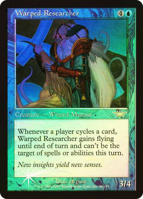 Warped Researcher\nLegions\nSingle\nMagic The Gathering