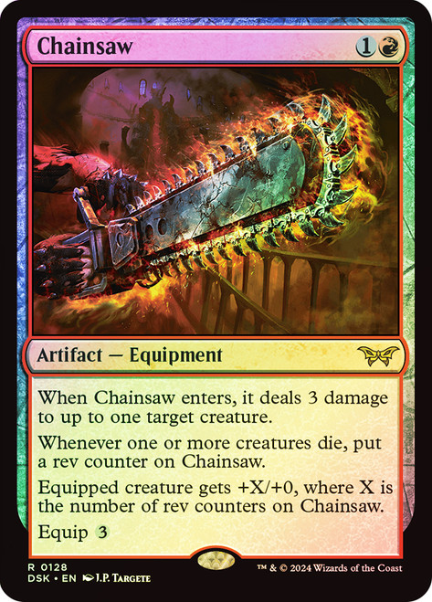 Chainsaw\nDuskmourn: House of Horror\nSingle\nMagic The Gathering