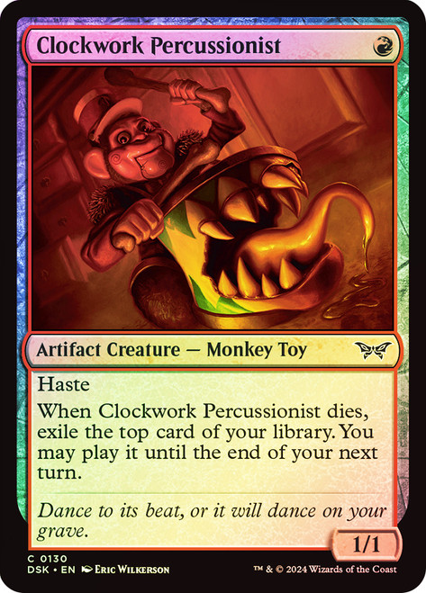 Clockwork Percussionist | Duskmourn: House of Horror | Star City Games