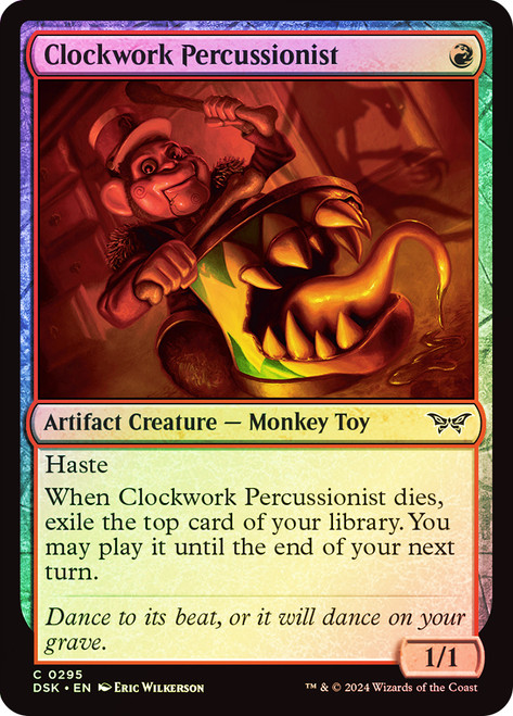 Clockwork Percussionist | Duskmourn: House of Horror | Star City Games