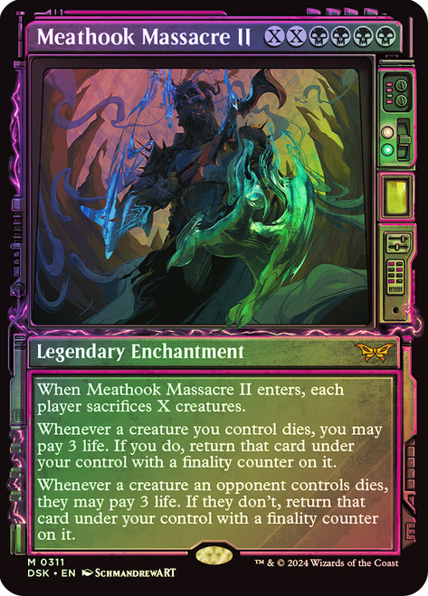 Meathook Massacre II (Showcase)\nDuskmourn: House of Horror - Variants\nSingle\nMagic The Gathering