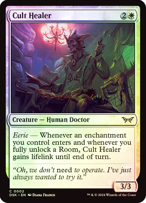 Cult Healer\nDuskmourn: House of Horror\nSingle\nMagic The Gathering