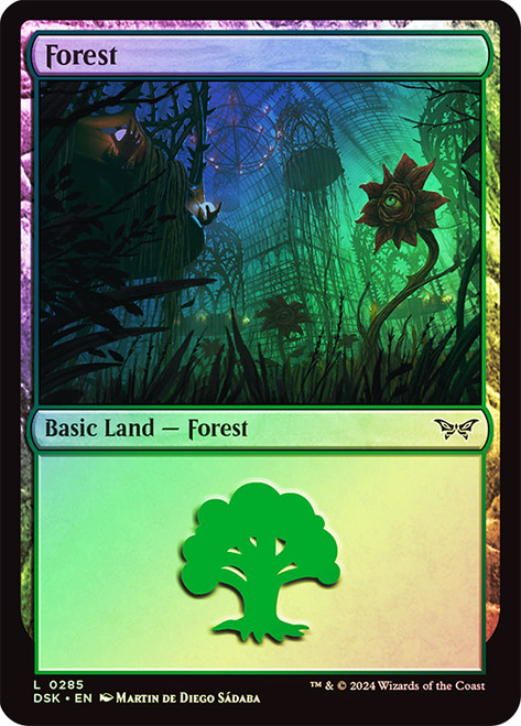 Forest (#285)\nDuskmourn: House of Horror\nSingle\nMagic The Gathering