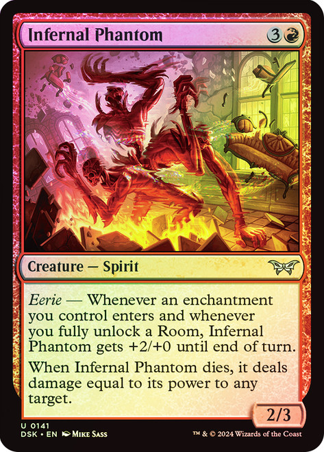 Infernal Phantom\nDuskmourn: House of Horror\nSingle\nMagic The Gathering