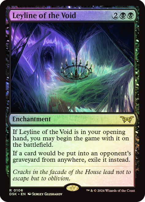 Leyline of the Void\nDuskmourn: House of Horror\nSingle\nMagic The Gathering
