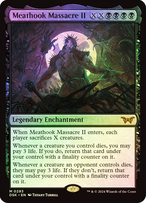 Meathook Massacre II (#293)\nDuskmourn: House of Horror\nSingle\nMagic The Gathering