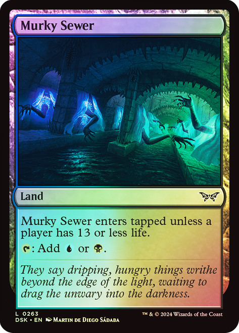Murky Sewer\nDuskmourn: House of Horror\nSingle\nMagic The Gathering