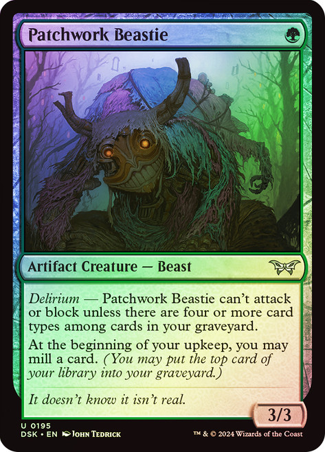 Patchwork Beastie\nDuskmourn: House of Horror\nSingle\nMagic The Gathering