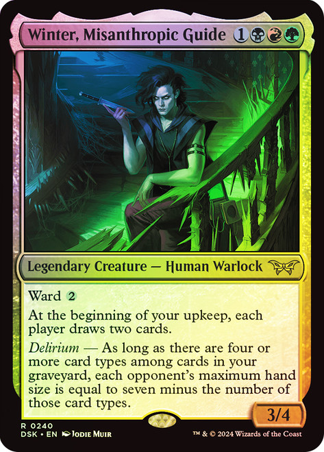 Winter, Misanthropic Guide\nDuskmourn: House of Horror\nSingle\nMagic The Gathering