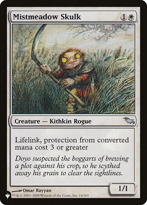 Mistmeadow Skulk\nPlaneswalker Symbol Reprints\nSingle\nMagic The Gathering