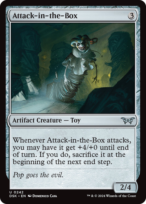 Attack-in-the-Box\nDuskmourn: House of Horror\nSingle\nMagic The Gathering