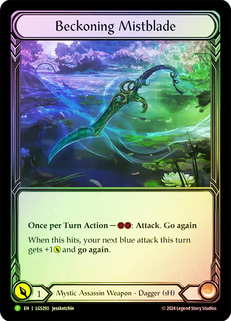 [FaB] Beckoning Mistblade CF ① Beckoning Mistblade | FABREC