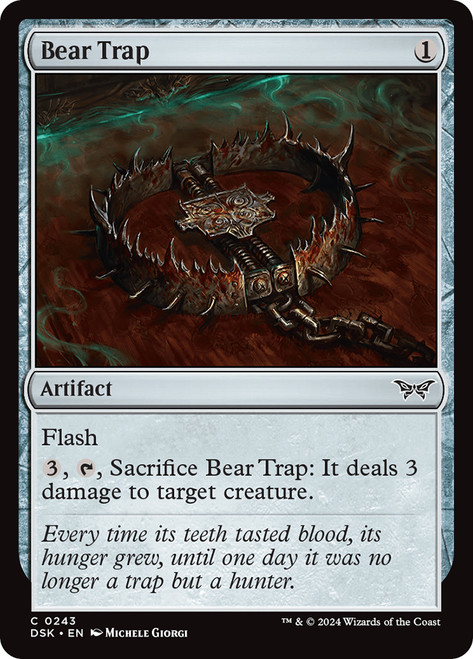 Bear Trap\nDuskmourn: House of Horror\nSingle\nMagic The Gathering