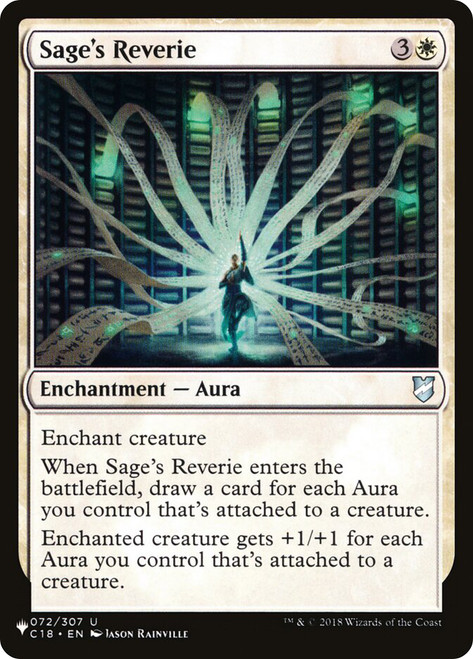 Sage's Reverie\nPlaneswalker Symbol Reprints\nSingle\nMagic The Gathering