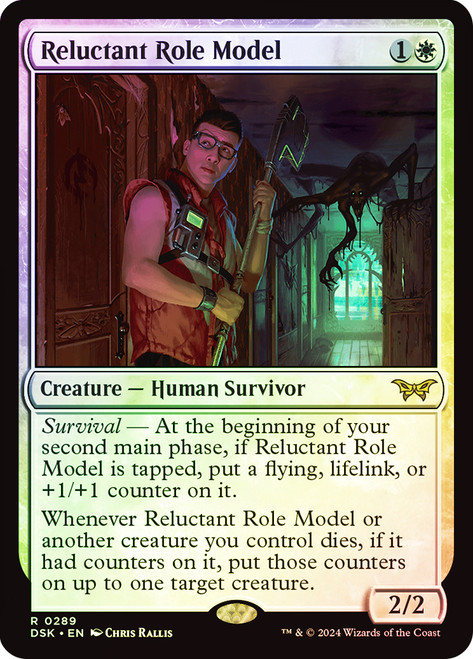 Reluctant Role Model (#289)\nDuskmourn: House of Horror\nSingle\nMagic The Gathering