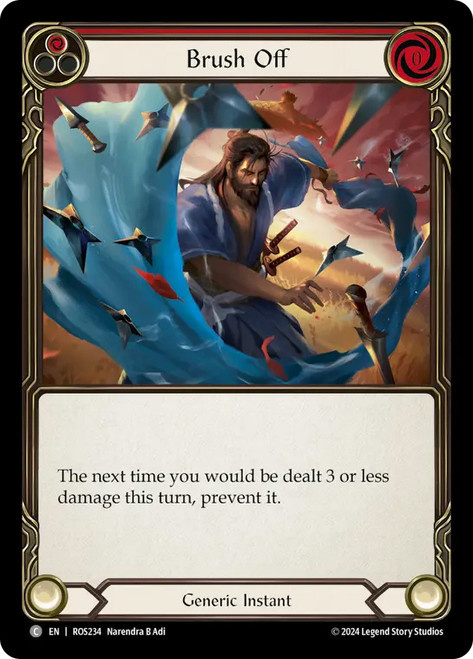 Brush Off Red Singles