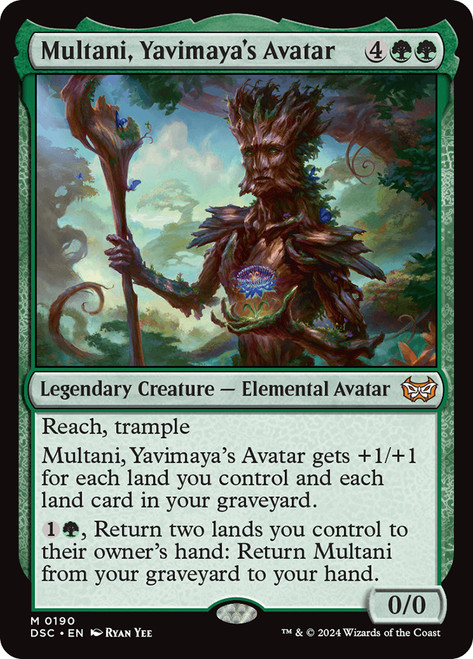 Multani, Yavimaya's Avatar\nDuskmourn: House of Horror Commander\nSingle\nMagic The Gathering