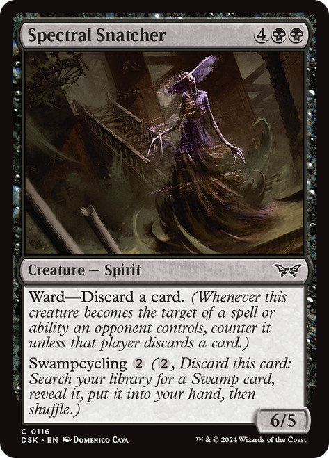 Spectral Snatcher\nDuskmourn: House of Horror\nSingle\nMagic The Gathering