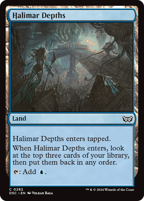 Halimar Depths\nDuskmourn: House of Horror Commander\nSingle\nMagic The Gathering