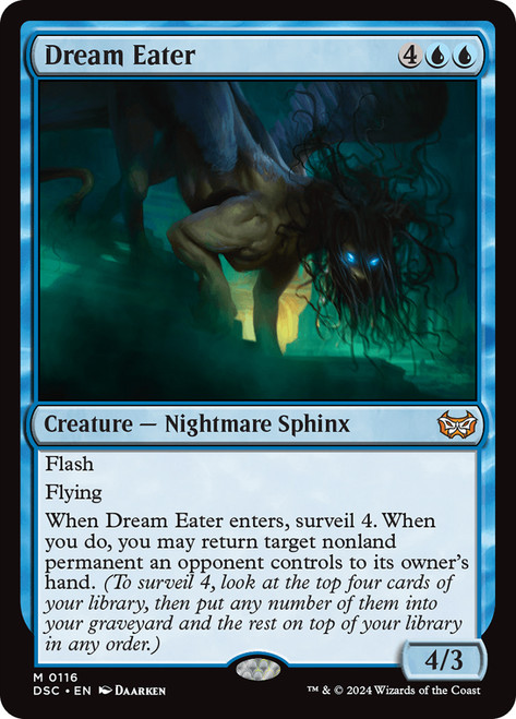 Dream Eater\nDuskmourn: House of Horror Commander\nSingle\nMagic The Gathering