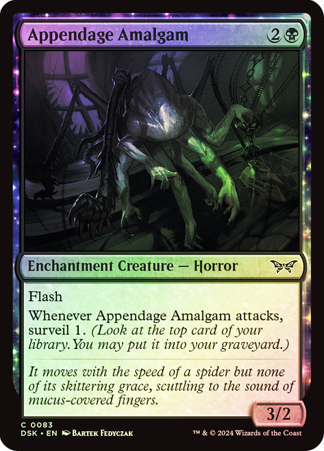 Appendage Amalgam\nDuskmourn: House of Horror\nSingle\nMagic The Gathering