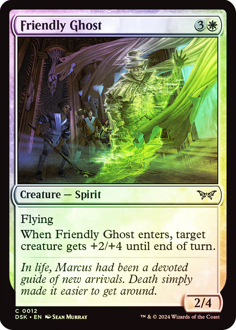 Friendly Ghost\nDuskmourn: House of Horror\nSingle\nMagic The Gathering