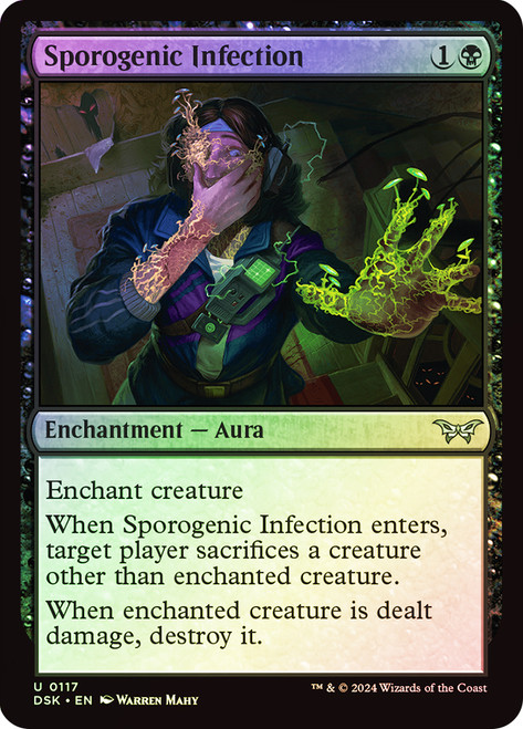 Sporogenic Infection\nDuskmourn: House of Horror\nSingle\nMagic The Gathering