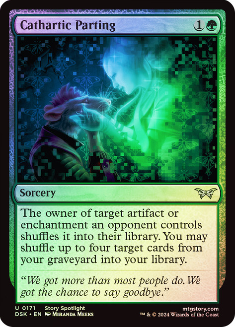 Cathartic Parting\nDuskmourn: House of Horror\nSingle\nMagic The Gathering
